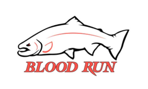Blood Run Fishing Hooks for Steelhead Salmon Trout Walleye Pike