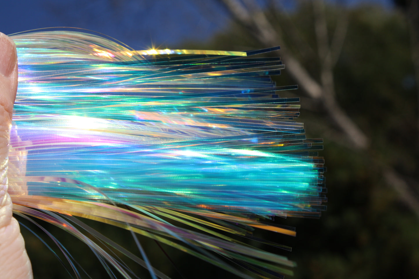 Purple Taco 4"Blue Mirage Flat 4″ Standard Cut