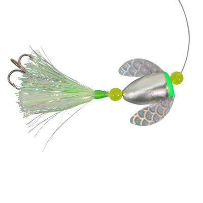Rapture Trolling Flies Spin-N-Glo Limeade
