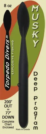 Musky Torpedo Diver 8oz