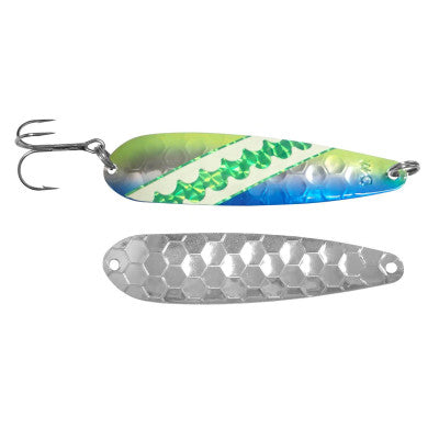 blue dolphin fishing lure DW Spoon Michigan Blue Dolphin – Tangled Tackle Co
