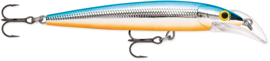Rapala Scatter Rap Deep Husky Jerk® Silver Blue
