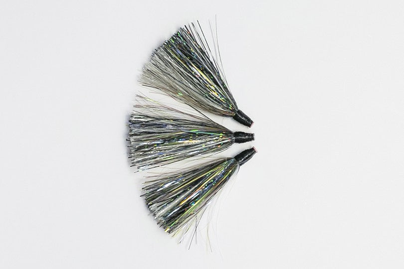 Rapture Trolling Flies Black Hypnotist Teaser Flies