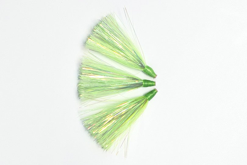 Rapture Trolling Flies Green Dude "Glow" Teaser Flies