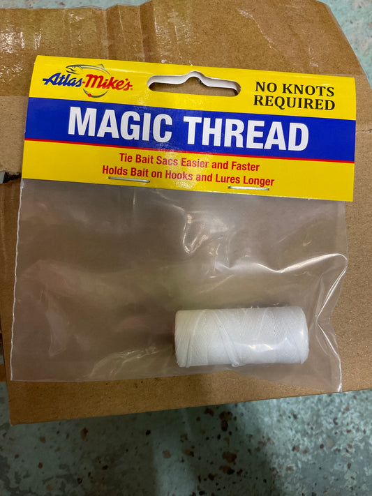 Atlas Mike's Magic Thread White 100 ft. 66011