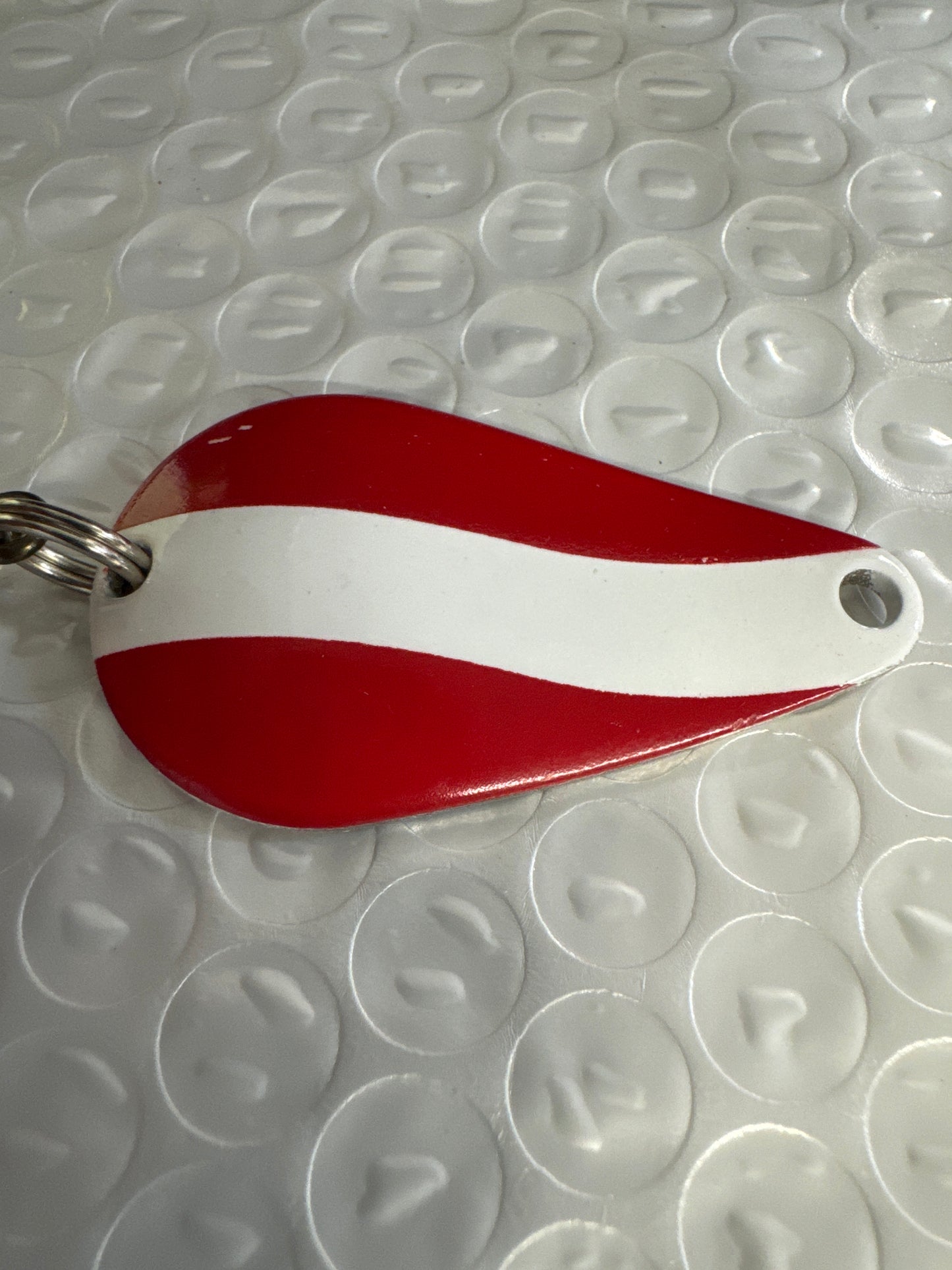 MDons Tackle Casting Spoon 1/2 oz Red Stripe