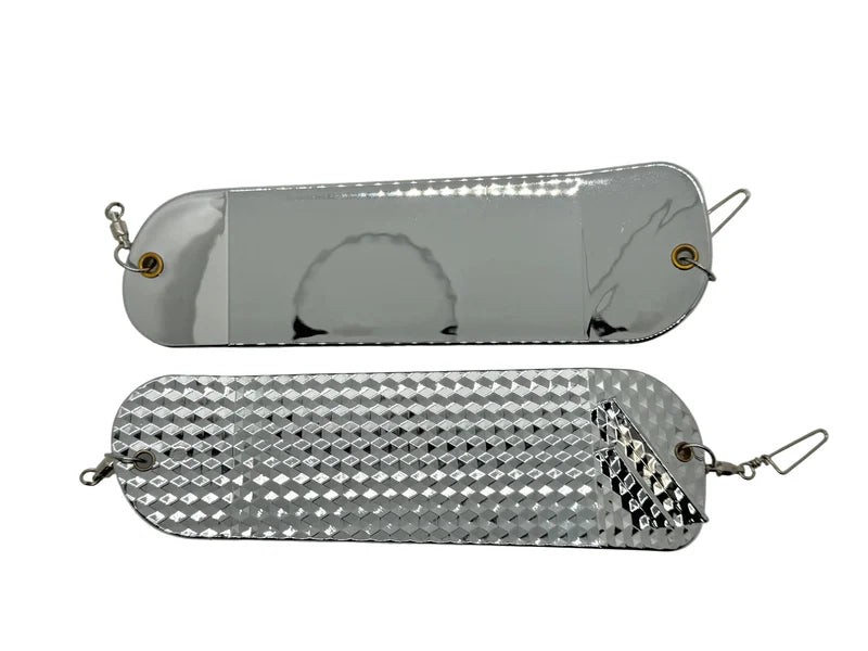 Gator Bait 8" Salmon Hammer Chrome Blank