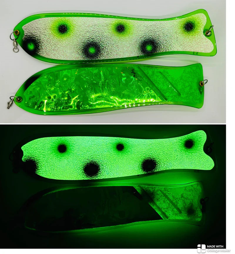 Gator Bait 12” Paddle Flasher CZ Two Faced