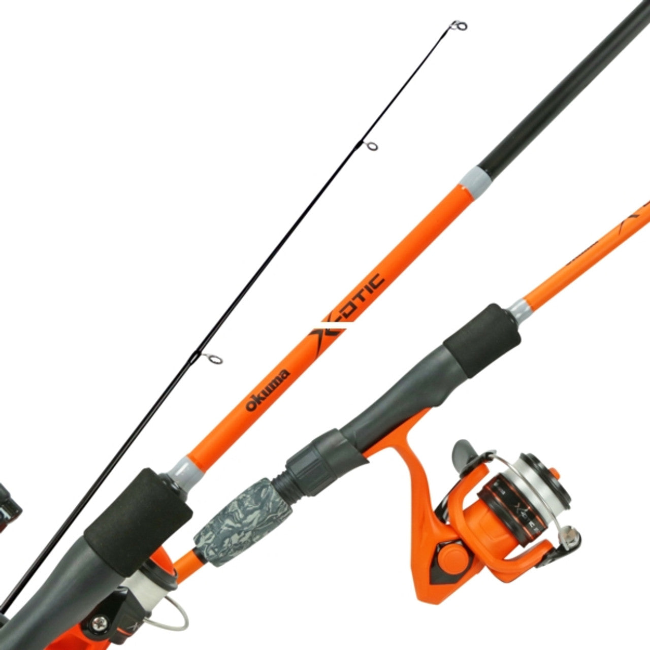 okuma 5'6 spinning rod Celilo Crappie/Panfish/Trout they have the right rod for you. Okama X-OTIC Spinning Combos 5'6"