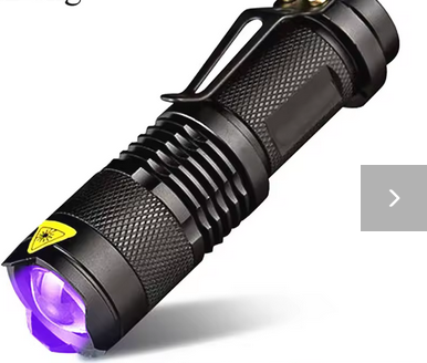 U. V. Flashlight