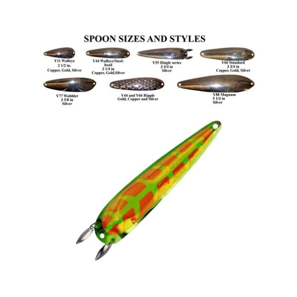 fireball fishing lure Yeck Zipper Irish Fireball – Tangled Tackle Co