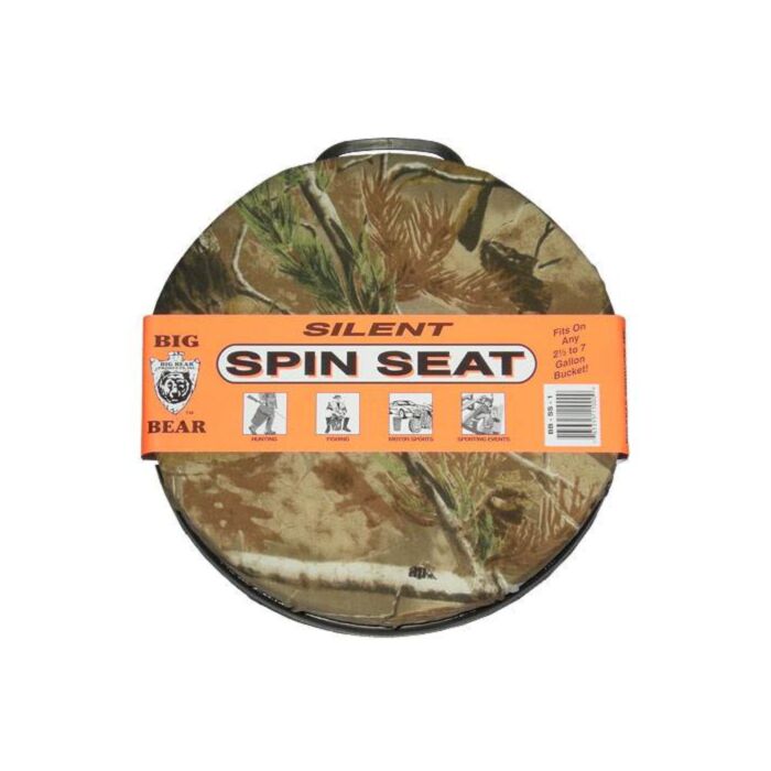 Big Bear Silent Spin Seat - Camouflage