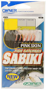 Owner Sabiki Rig Sz 12 12lb Shrimp Skin