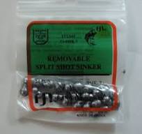 Removable Split Shot Sinker Size 7