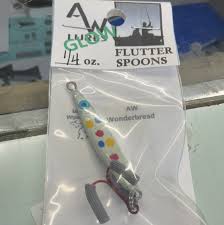 AW Glow Flutter Spoons 1/4oz