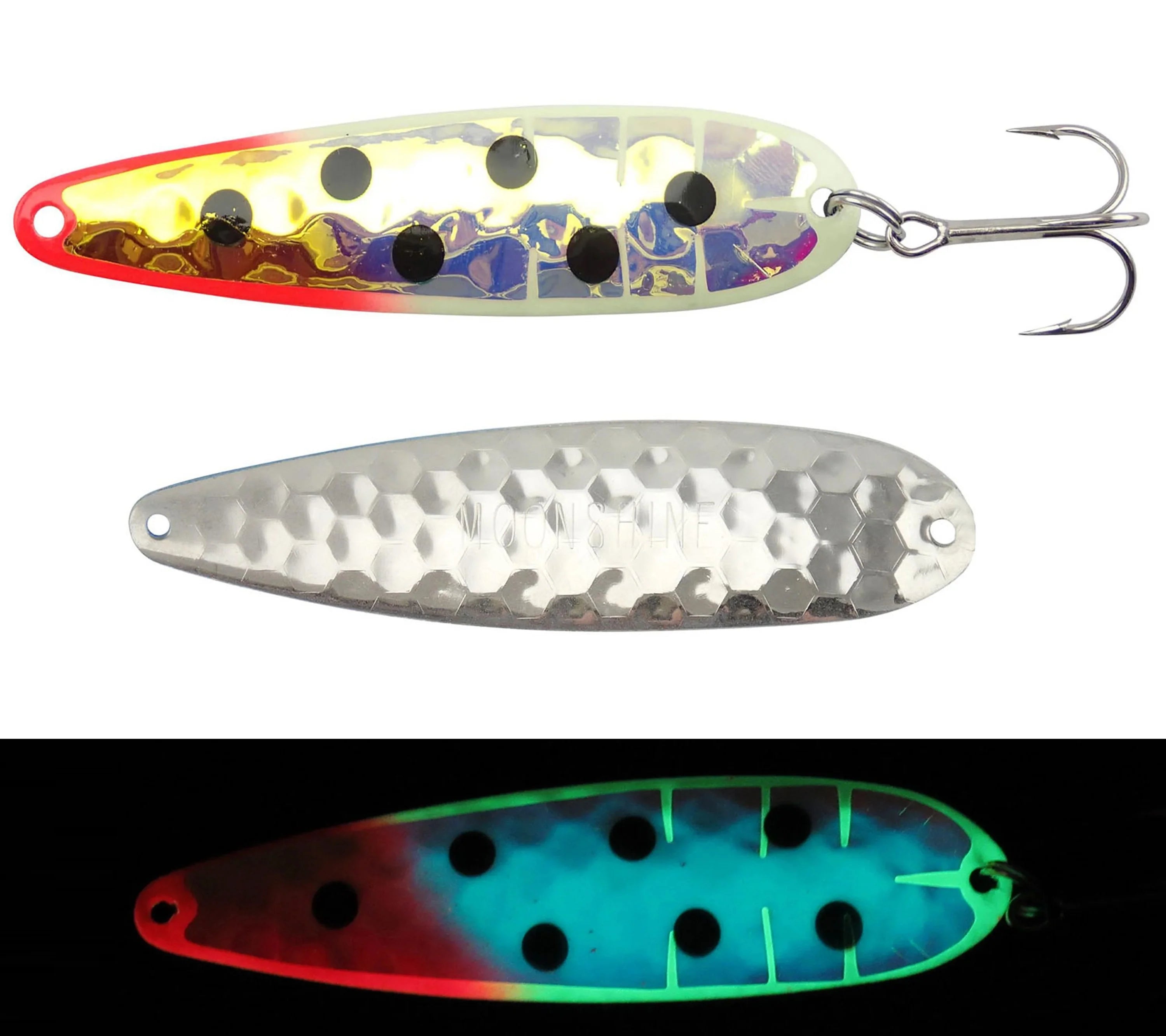 bloddy nose trout lure Moonshine Lures RV Series Glow Bloody Nose – Tangled Tackle Co
