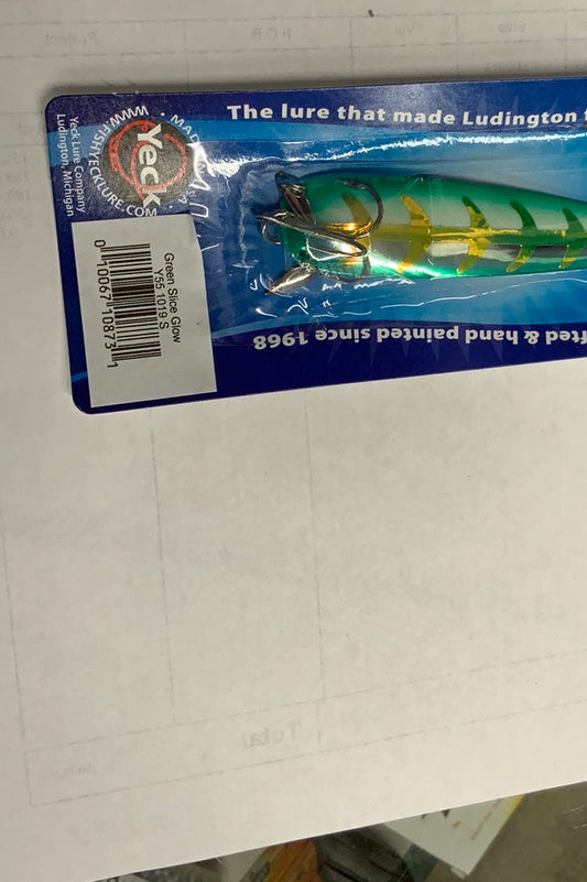 Yeck Zipper Green Slice Glow