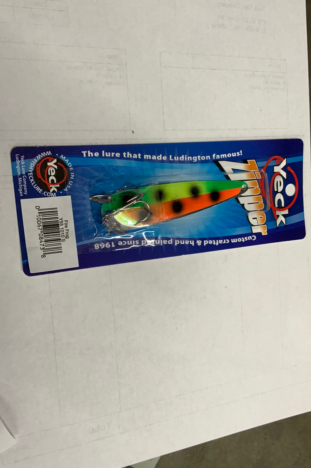Yeck Zipper Fire Frog