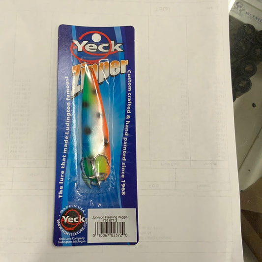 Yeck Zipper Johnson Freaking Veggie