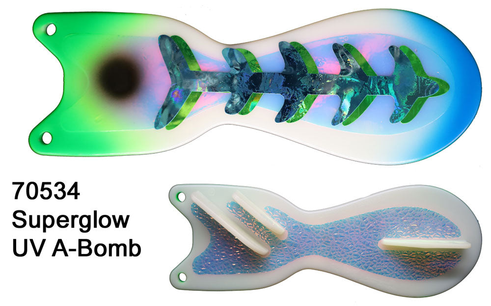 Dreamweaver Spindoctor 8" SD70534-8 SG UV A Bomb