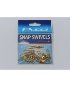 Pucci Snap Swivels Size 3 Qty 12