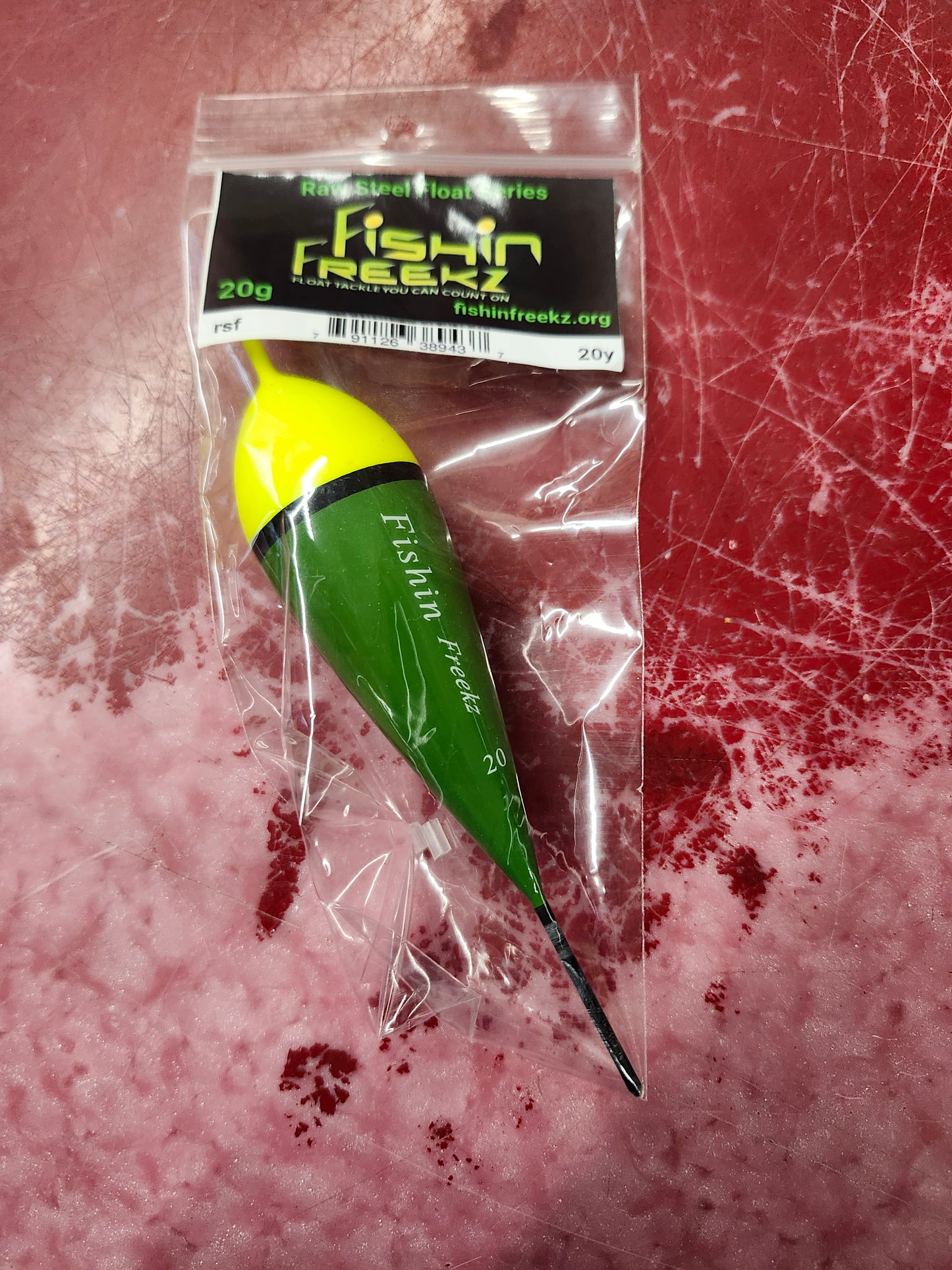 20gram Fixed Float Yellow/Green Fixed Float