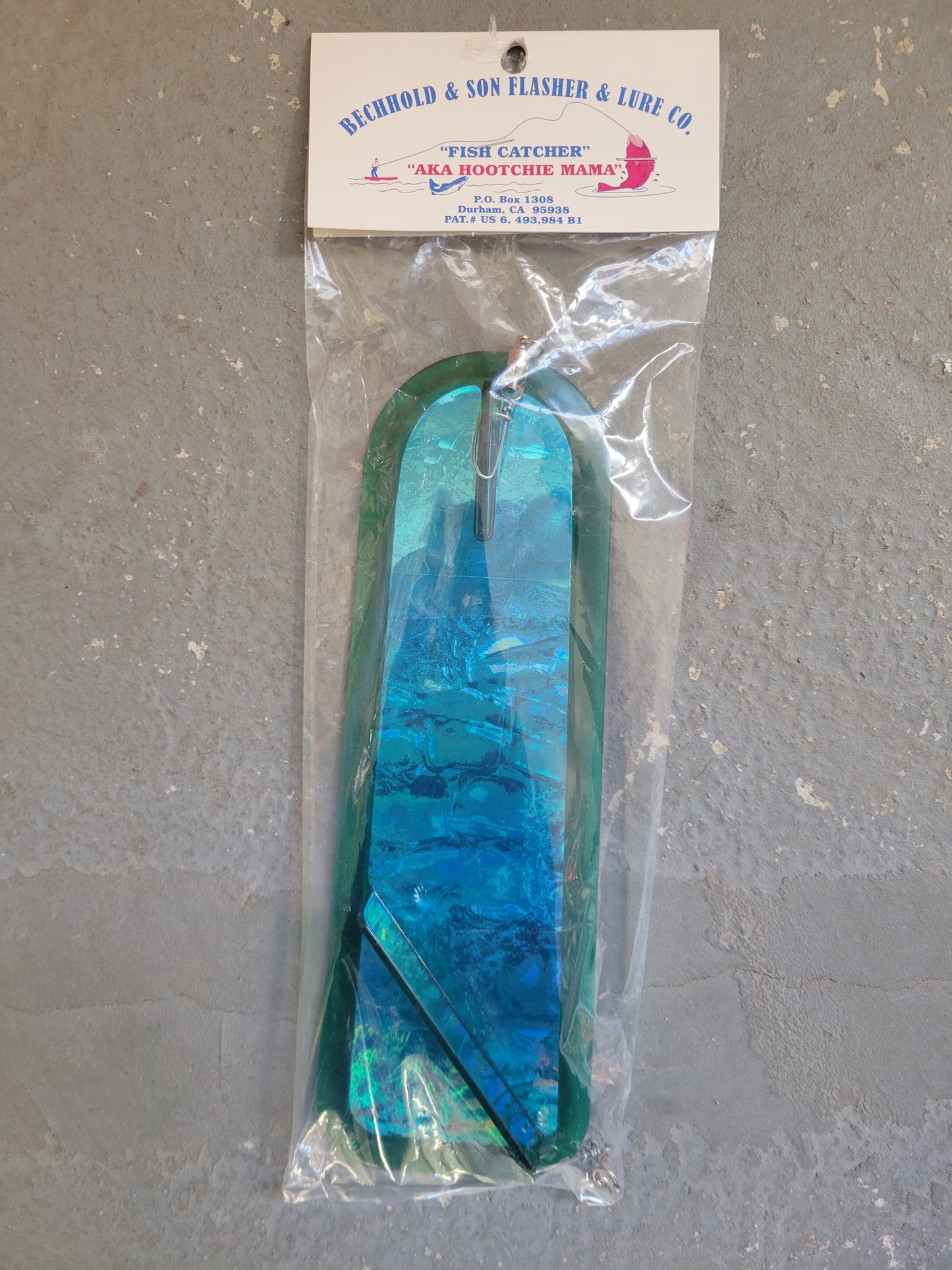 Bechhold & Son Flasher & Lure Fish Catcher Blue Sunset Glow 11"