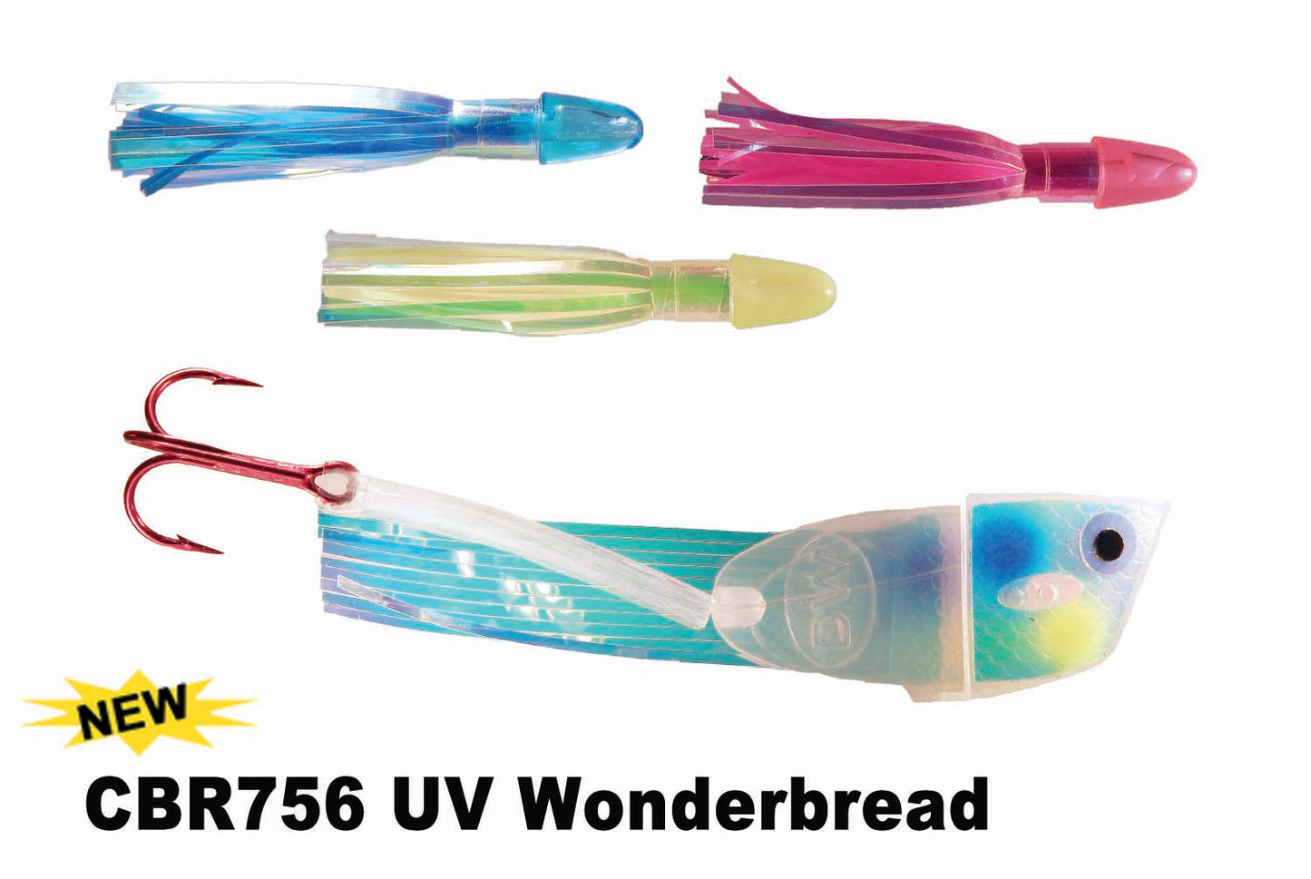 Dreamweaver Cut Bait Rig UV Wonderbread
