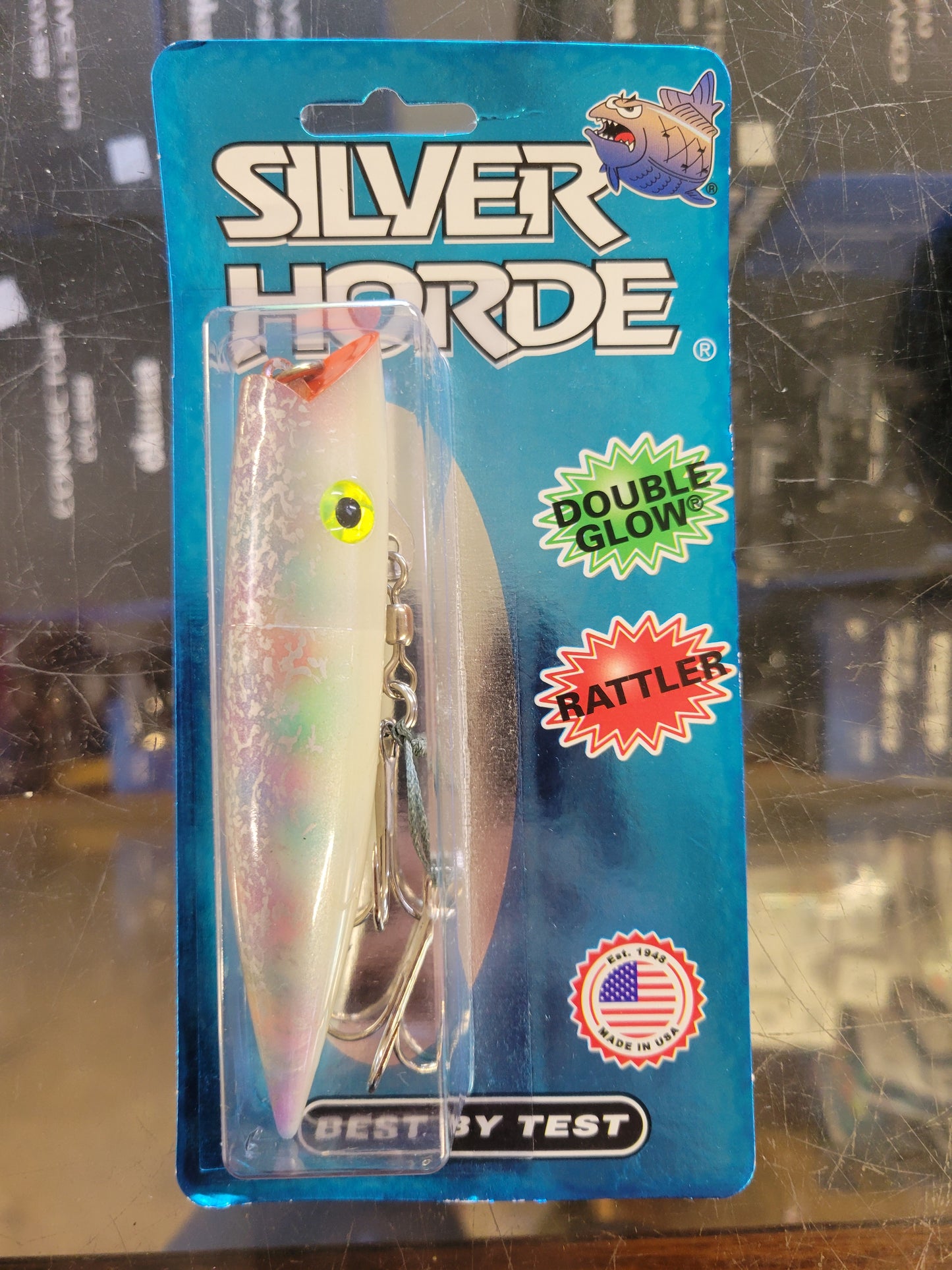 SH Ace Hi Glow MOP Silver Splatter