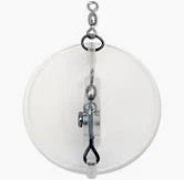 Luhr Jensen 3 Dipsy Diver Magnum, Clear/Clear Bottom