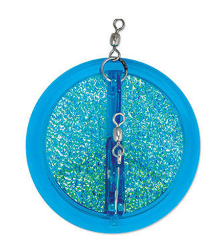 Luhr-Jensen Sz 1 Dipsy Diver Fish Candy Blue UV