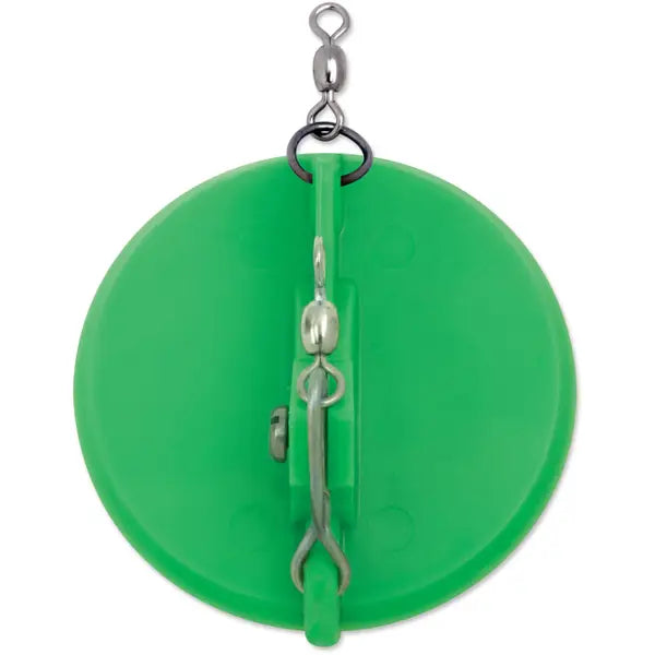 Luhr-Jensen 1 Dipsy Diver Kelly Green/White Bottom Dipsy Diver