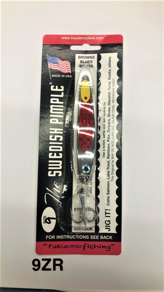 Bay De Noc Lure Swedish Pimple 1 5/8oz 9ZR