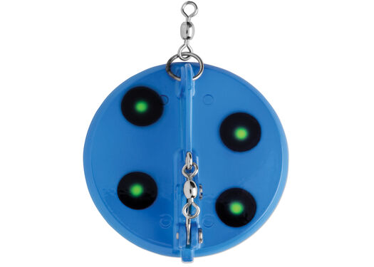 Luhr Jensen Dipsey Diver SZ 3 Blue/Chartreuse UV Chrome Bottom
