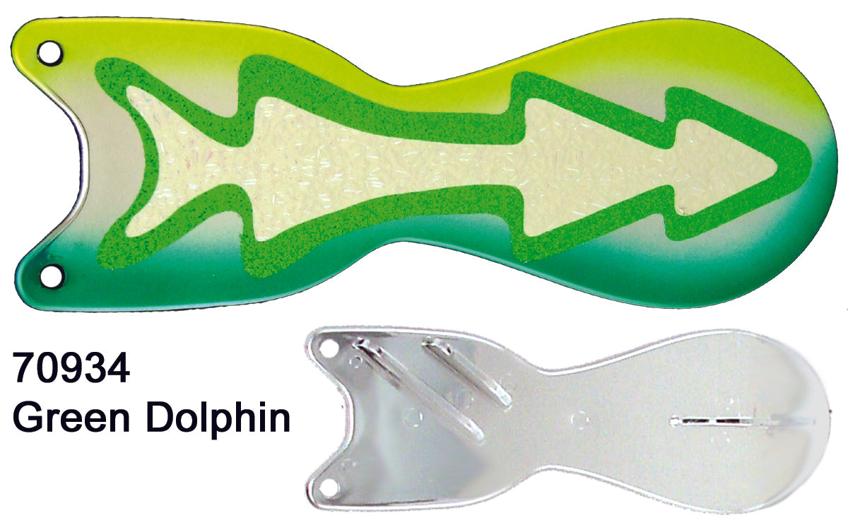 Spindoctor 10 Inch Green Dolphin