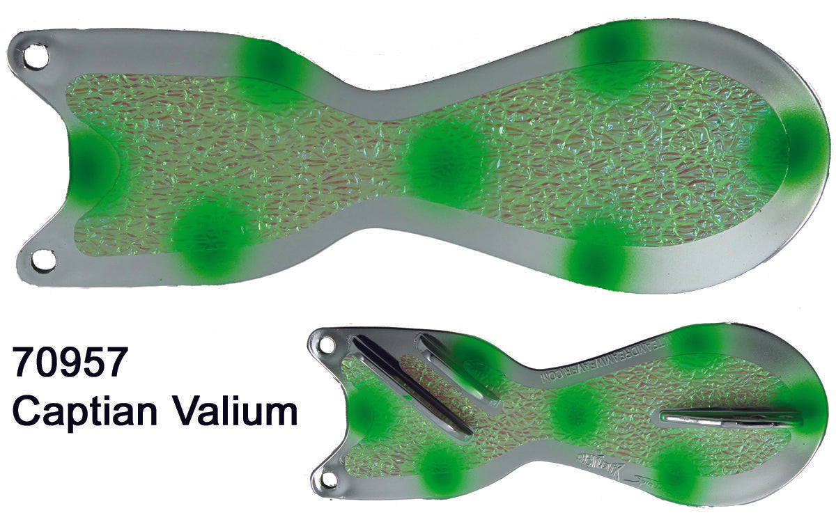 Spindoctor 10 Inch Chrome Green Dots