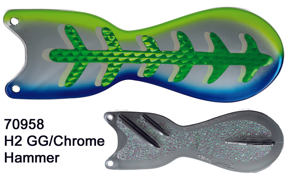 Spindoctor 8 Inch Chrome Hammer