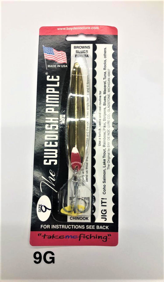 Bay De Noc Lure Swedish Pimple 1 5/8oz 9G