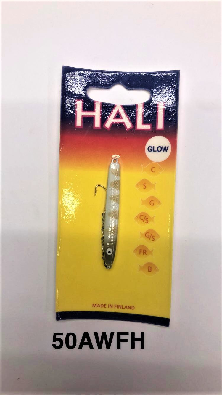 Hali Sukkula 50AWFH Glow Ice Fishing Jig