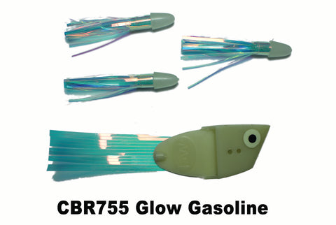 Dreamweaver Cut Bait Rig Glow Gasoline CBR755