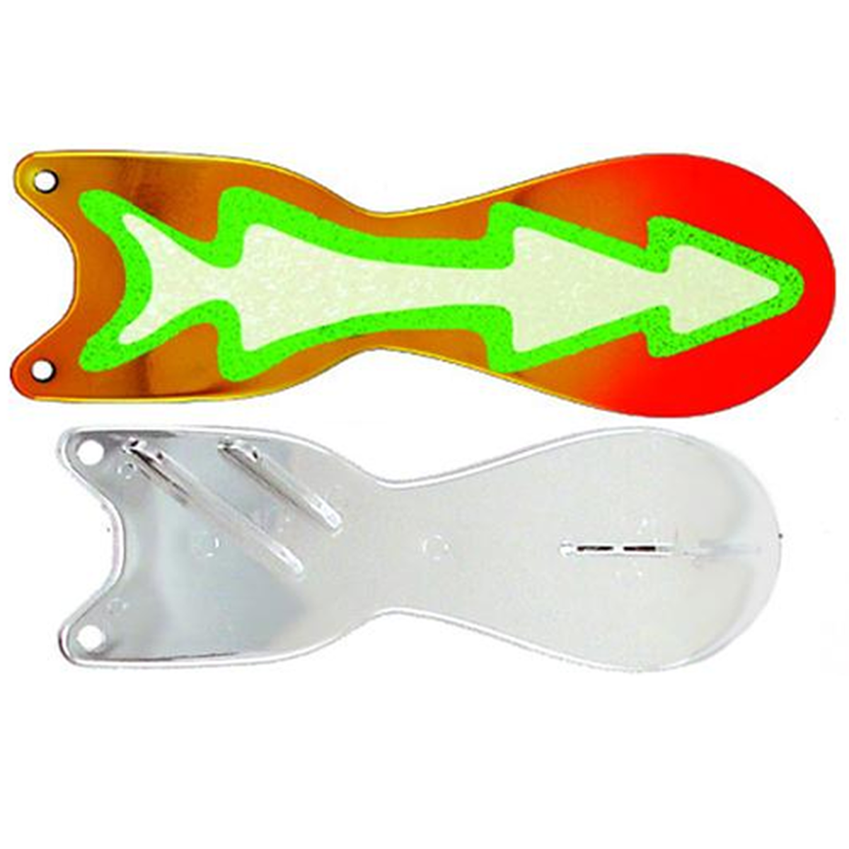 Spindoctor 8 Inch UV Chrome Frog - Dreamweaver Lures