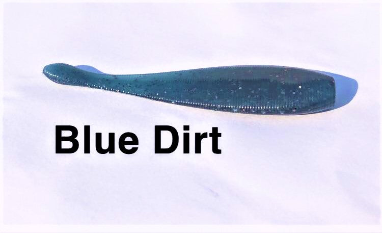 Boxer Baits Leeches Blue Dirt – Tangled Tackle Co