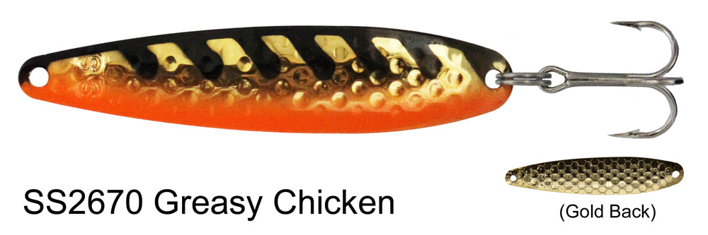 SS Super Slim SS2670 Greasy Chicken (Gold) – Tangled Tackle Co