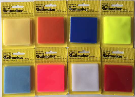 Recharge MelNak Baitmaker Large Refill 50 Sheets Salmon