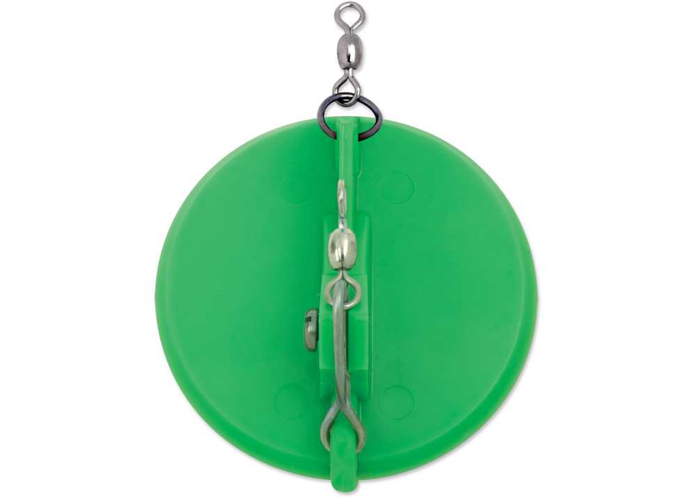 Luhr Jensen Dipsey Diver SZ 3/0 Kelly Green/White Bottom