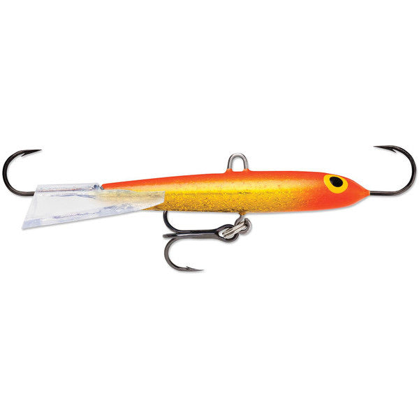 RFJ04 Flat Jig Holo Flake Gold Fluorescent Red