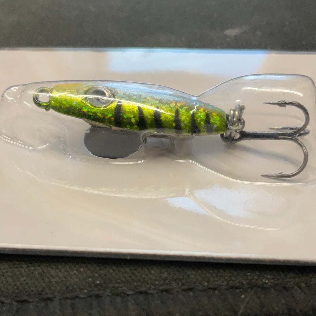 Rattle Spoon 1/16oz Yellow Perch