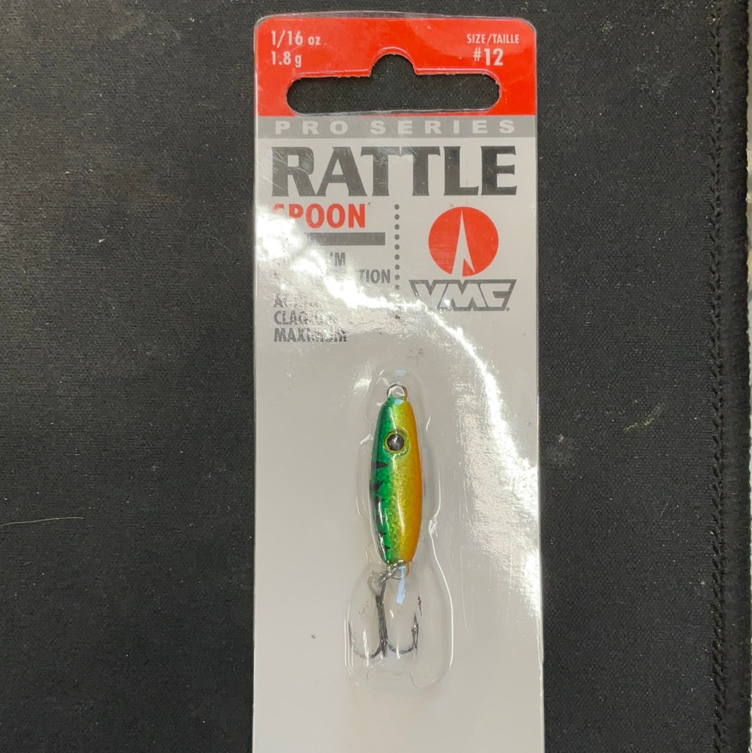 Rattle Spoon 1/16oz Perch – Tangled Tackle Co