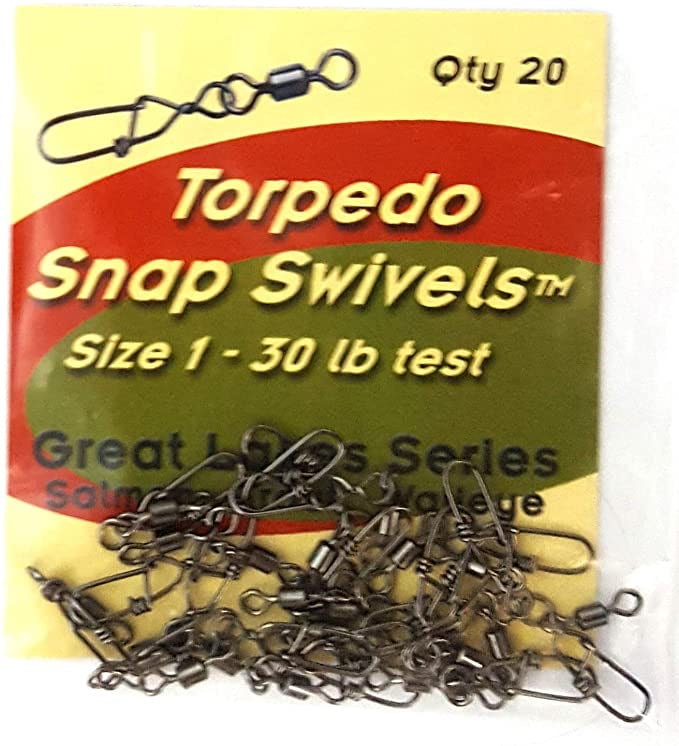 Torpedo 30# Snap Swivel #0