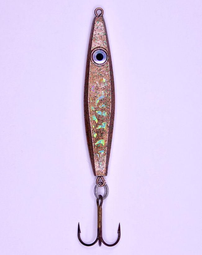 Ej Jigs Vertical Jigging Spoon 2 oz Golden Goby – Tangled Tackle Co